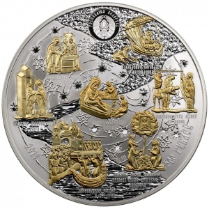 Аверс монеты Беларусь, 500 рублей, 2013, Святитель Николай Мир Ликийских Чудотворец