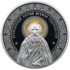 Реверс монеты Беларусь, 500 рублей, 2014, Преподобный Сергий игумен Радонежский