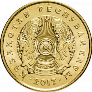 Аверс монеты Казахстан, 5 тенге, 2016-2018