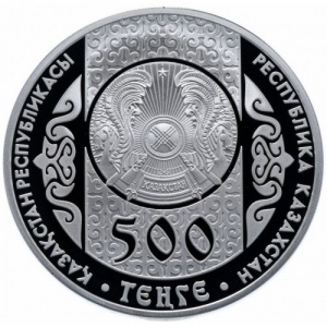 Аверс монеты Казахстан, 500 тенге, 2011, Айтыс