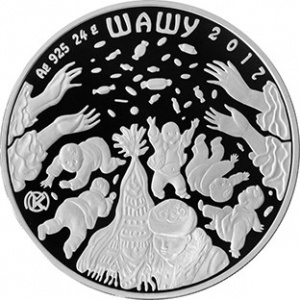 Реверс монеты Казахстан, 500 тенге, 2017, Шашу