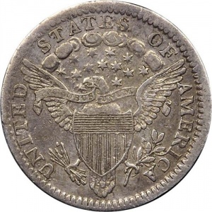 Реверс монеты США, ½ дайма, 1800-1805, Draped Bust Half Dime