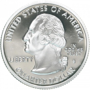 Аверс монеты США, ¼ доллара, 2003, Квотер штата Иллинойс