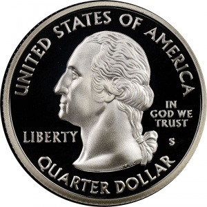 Аверс монеты США, ¼ доллара, 2005, Квотер штата Миннесота
