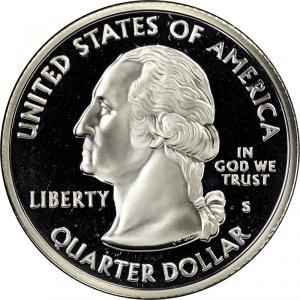 Аверс монеты США, ¼ доллара, 2006, Квотер штата Северная Дакота
