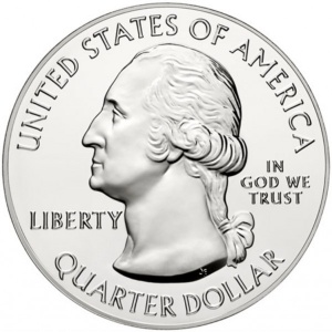 Аверс монеты США, ¼ доллара, 2012, Национальный лес Эль-Юнке