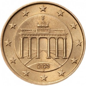 Аверс монеты Германия, 50 евроцентов, 2007-2026