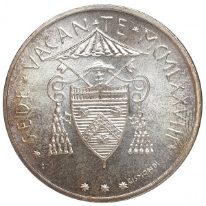 Аверс монеты Ватикан, 500 лир, 1978, Вакантный престол