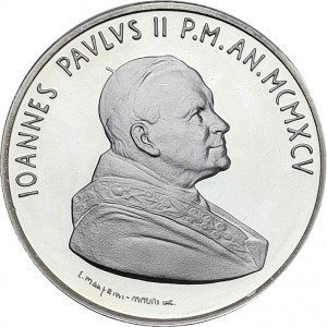 Аверс монеты Ватикан, 10.000 лир, 1995, Святой Год 2000 - Рождество