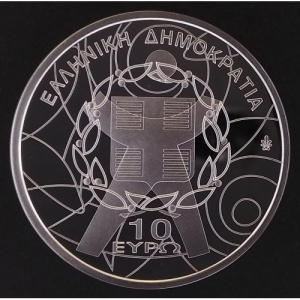 Аверс монеты Греция, 10 евро, 2011, Всемирные летние специальные Олимпийские игры, Афины 2004 - Событие
