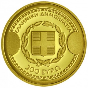 Аверс монеты Греция, 200 евро, 2019, Фукидид