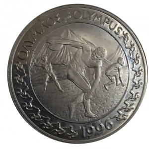 Реверс монеты Греция, 25 евро, 1996, Олимпийские игры 1996 года