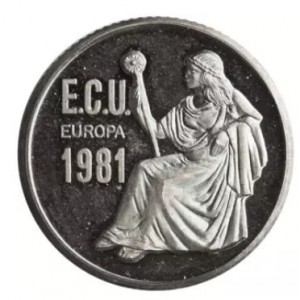 Аверс монеты Греция, 1 ЭКЮ, 1981, Европа