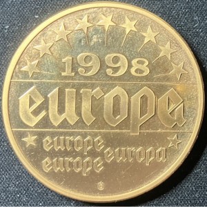 Реверс монеты Греция, 1 ЭКЮ, 1998-1999, Костас Симитис
