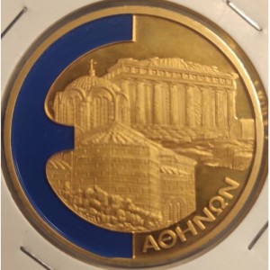 Аверс монеты Греция, 1 ЭКЮ, 1999, Афины