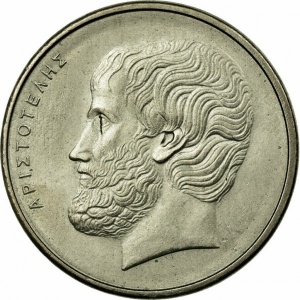Реверс монеты Греция, 5 драхм, 1976-1980