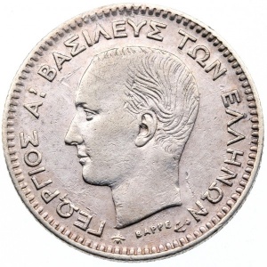 Аверс монеты Греция, 20 лепт, 1874-1883