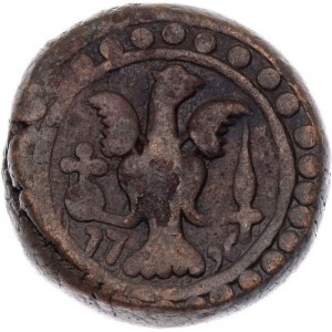 Аверс монеты Грузия, 1 бисти, 1796