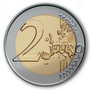 Реверс монеты Португалия, 2 евро, 2008, 60 лет Всеобщей Декларации Прав Человека