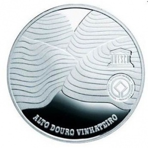 Реверс монеты Португалия, 2½ евро, 2008, ЮНЕСКО - Винодельческий регион Альто-Дору