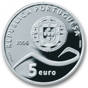 Аверс монеты Португалия, 5 евро, 2006, ЮНЕСКО - Синтра