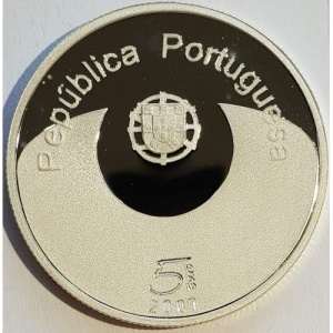 Аверс монеты Португалия, 5 евро, 2007, Европейский год равных возможностей