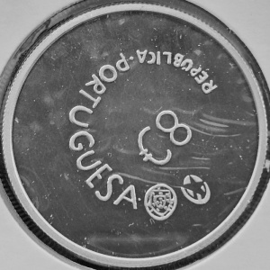 Аверс монеты Португалия, 8 евро, 2006, Генрих Мореплаватель