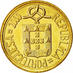 Аверс монеты Португалия, 1 эскудо, 1986-2001