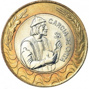 Реверс монеты Португалия, 200 эскудо, 1991-2001