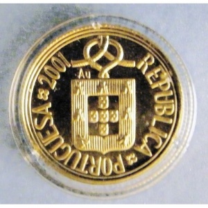 Аверс монеты Португалия, 1 эскудо, 2001, Последний эскудо