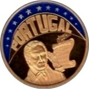 Реверс монеты Португалия, 1 ЭКЮ, 1999, Жуан Домингуш Бонтемпу