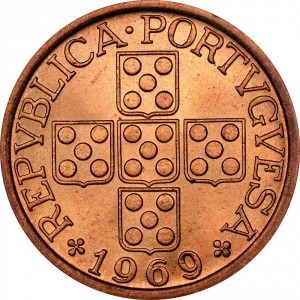 Аверс монеты Португалия, 50 сентаво, 1969-1979