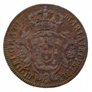Аверс монеты Португалия, 3 реала, 1777