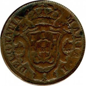 Аверс монеты Португалия, 3 реала, 1797