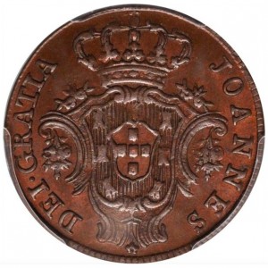 Аверс монеты Португалия, 3 реала, 1804