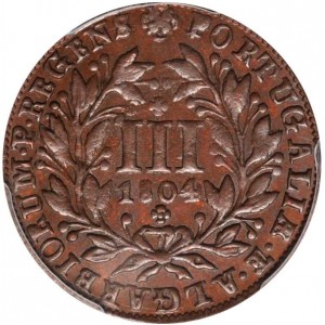 Реверс монеты Португалия, 3 реала, 1804