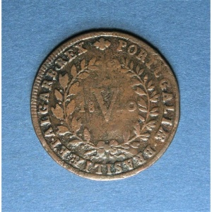 Реверс монеты Португалия, 5 реалов, 1818-1824