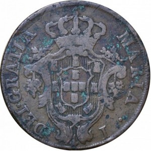 Аверс монеты Португалия, 10 реалов, 1797-1799