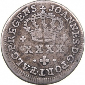 Аверс монеты Португалия, 50 реалов, 1799