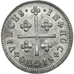 Реверс монеты Португалия, 50 реалов, 1828