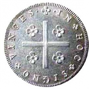 Реверс монеты Португалия, 80 реалов, 1816