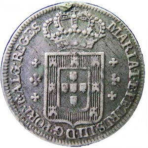 Аверс монеты Португалия, 120 реалов, 1777
