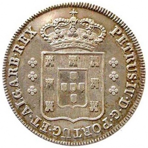 Аверс монеты Португалия, 120 реалов, 1826