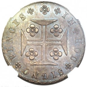 Реверс монеты Португалия, 400 реалов, 1833-1837