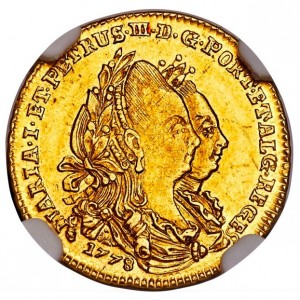 Аверс монеты Португалия, ½ эскудо, 1777-1784