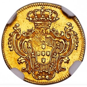 Реверс монеты Португалия, ½ эскудо, 1777-1784