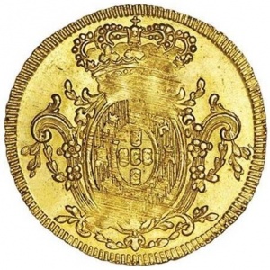 Реверс монеты Португалия, ½ эскудо, 1805-1807