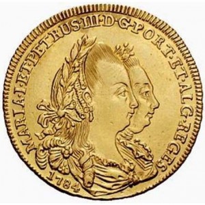 Аверс монеты Португалия, ½ песы, 1778-1784