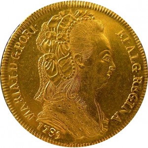 Аверс монеты Португалия, ½ песы, 1789