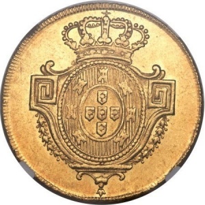 Реверс монеты Португалия, 1 песа, 1802